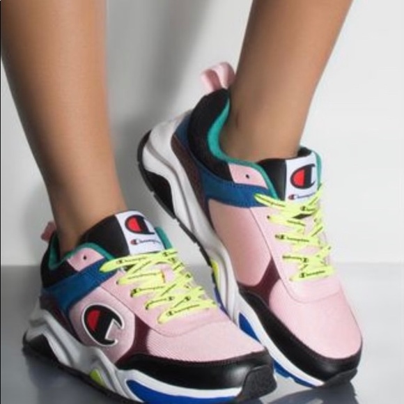 Champion Men’s 93 Eighteen Big C Pink/Multicolor - Picture 4 of 7